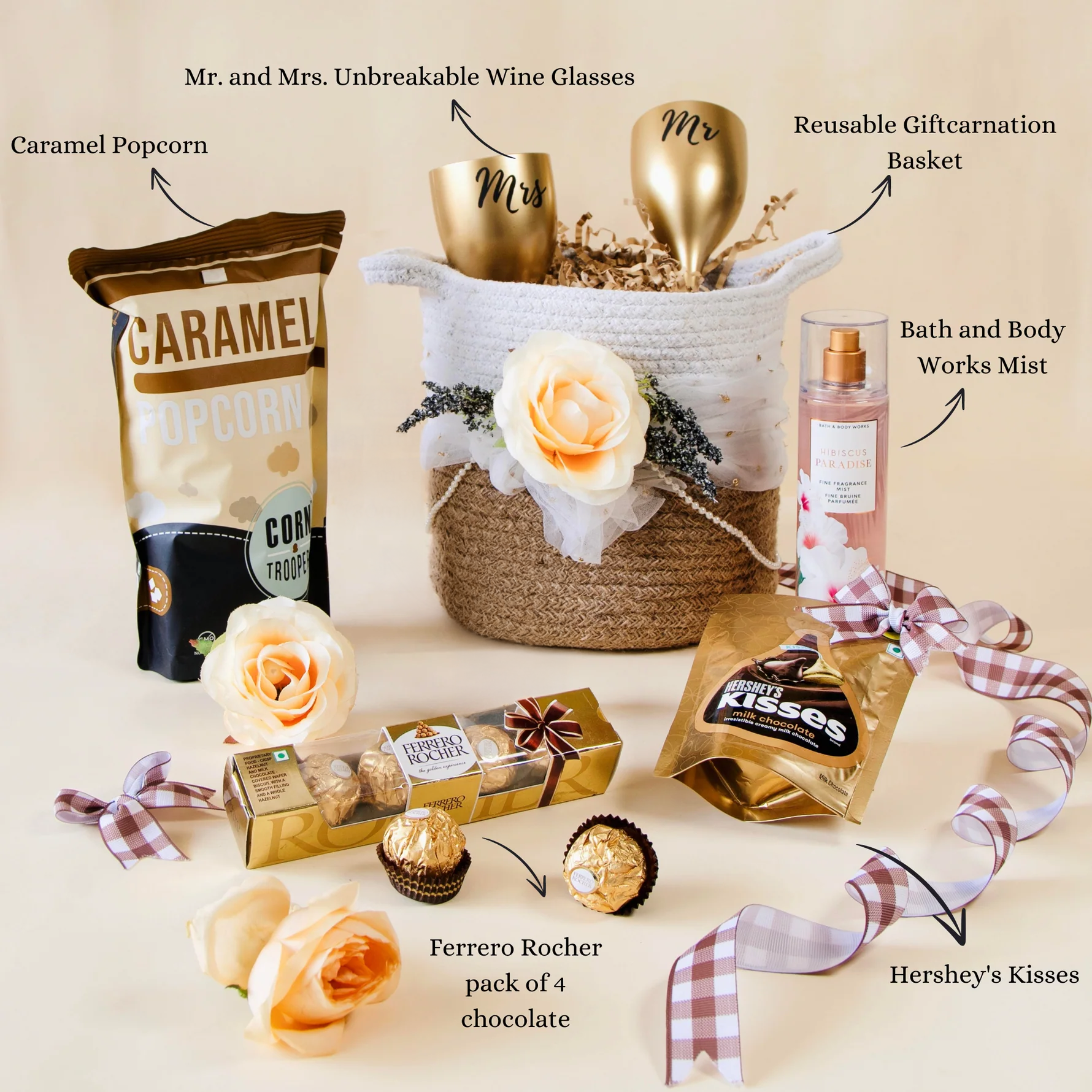 Luxury Gift Basket for Couples
