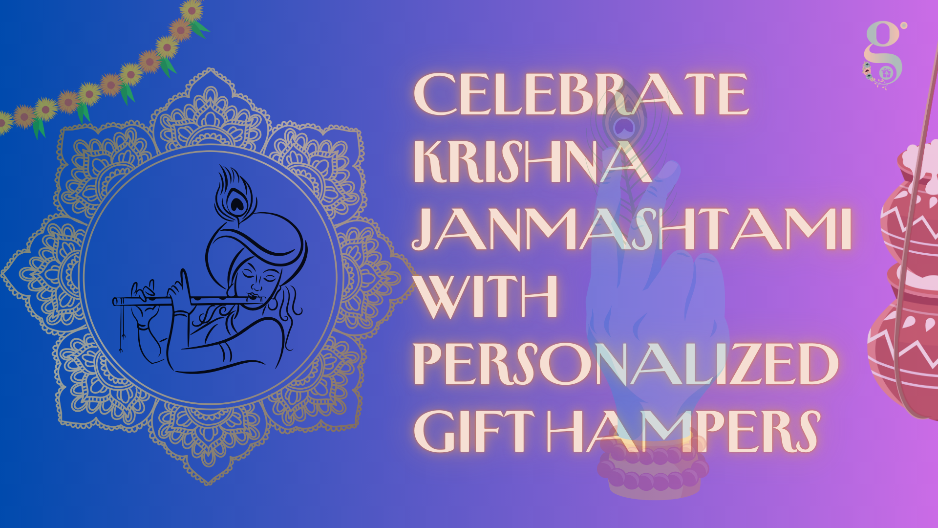 Celebrate Krishna Janmashtami with Personalized Gift Hampers