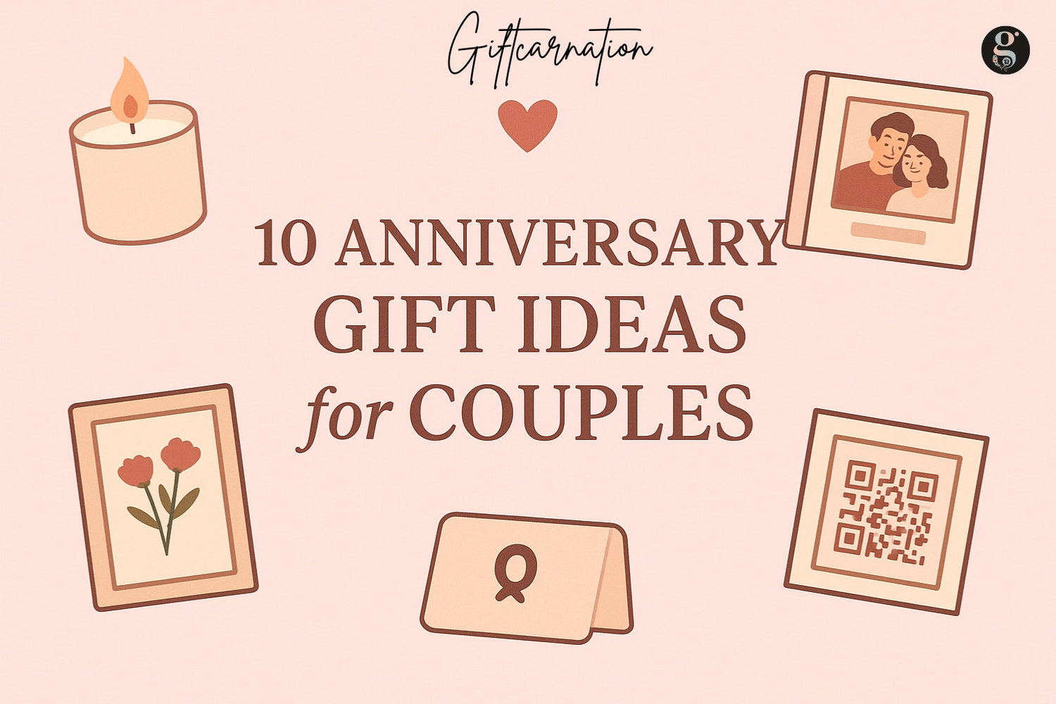 10 Anniversary Gift Ideas for Couples (Unique, Romantic & Handmade)