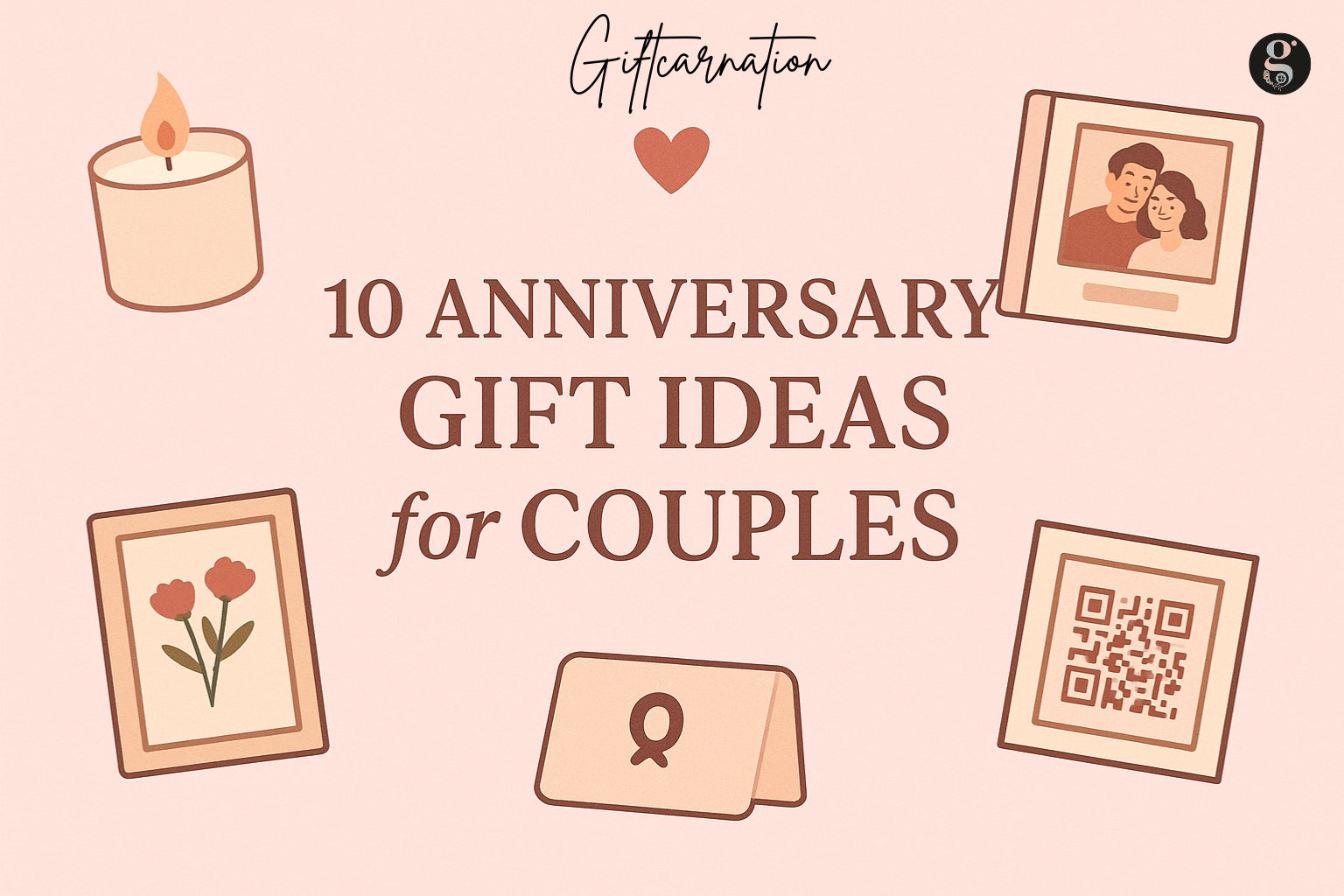 10 Anniversary Gift Ideas for Couples (Unique, Romantic & Handmade)