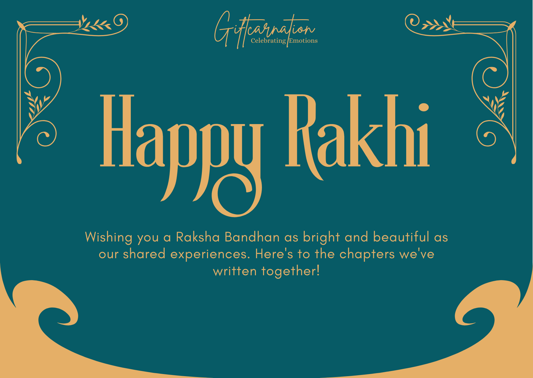 Rakhi Greeting Card