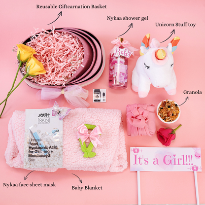 New Born Baby Girl Gift Hamper – Giftcarnation