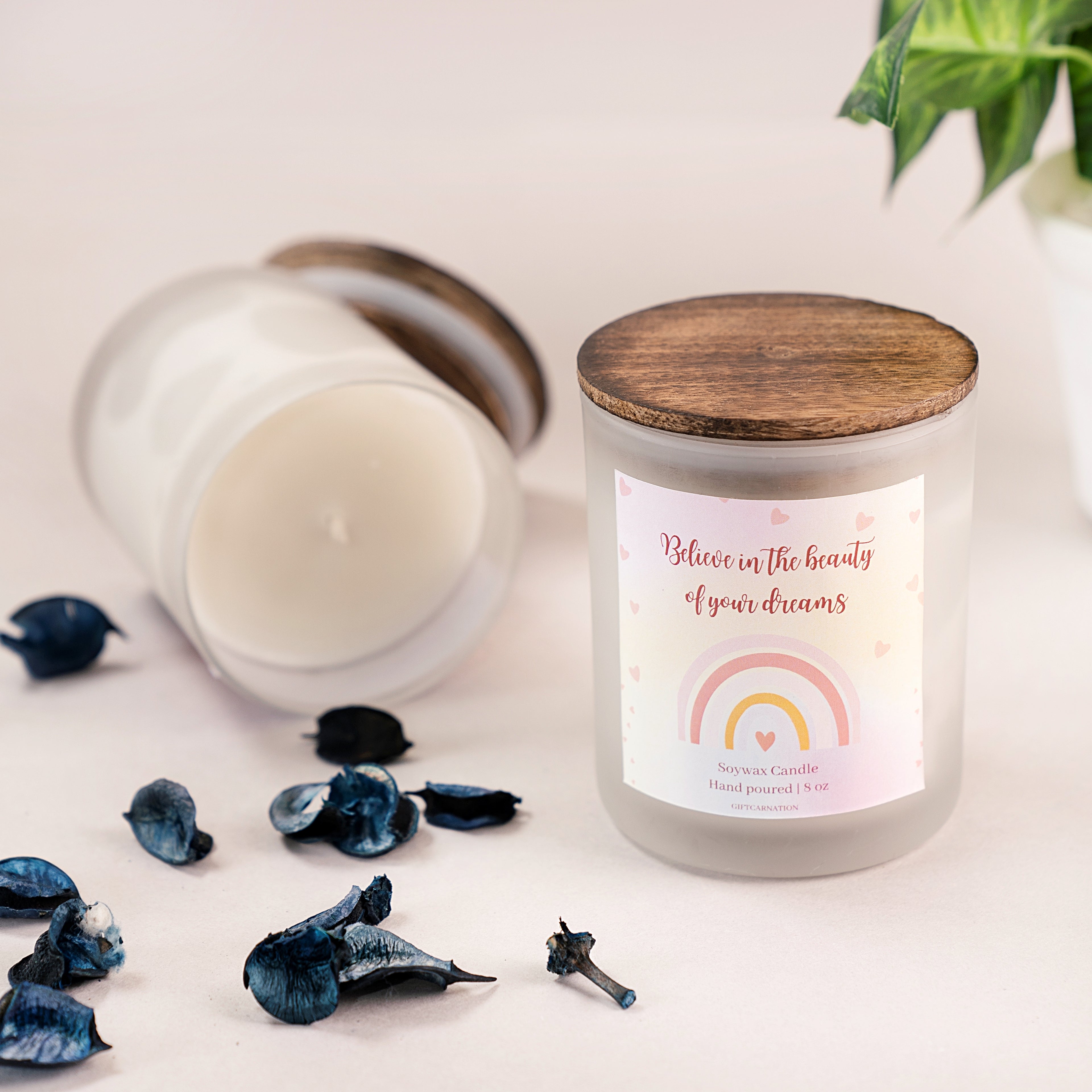 Scented Candle (Vanilla Fragrance)