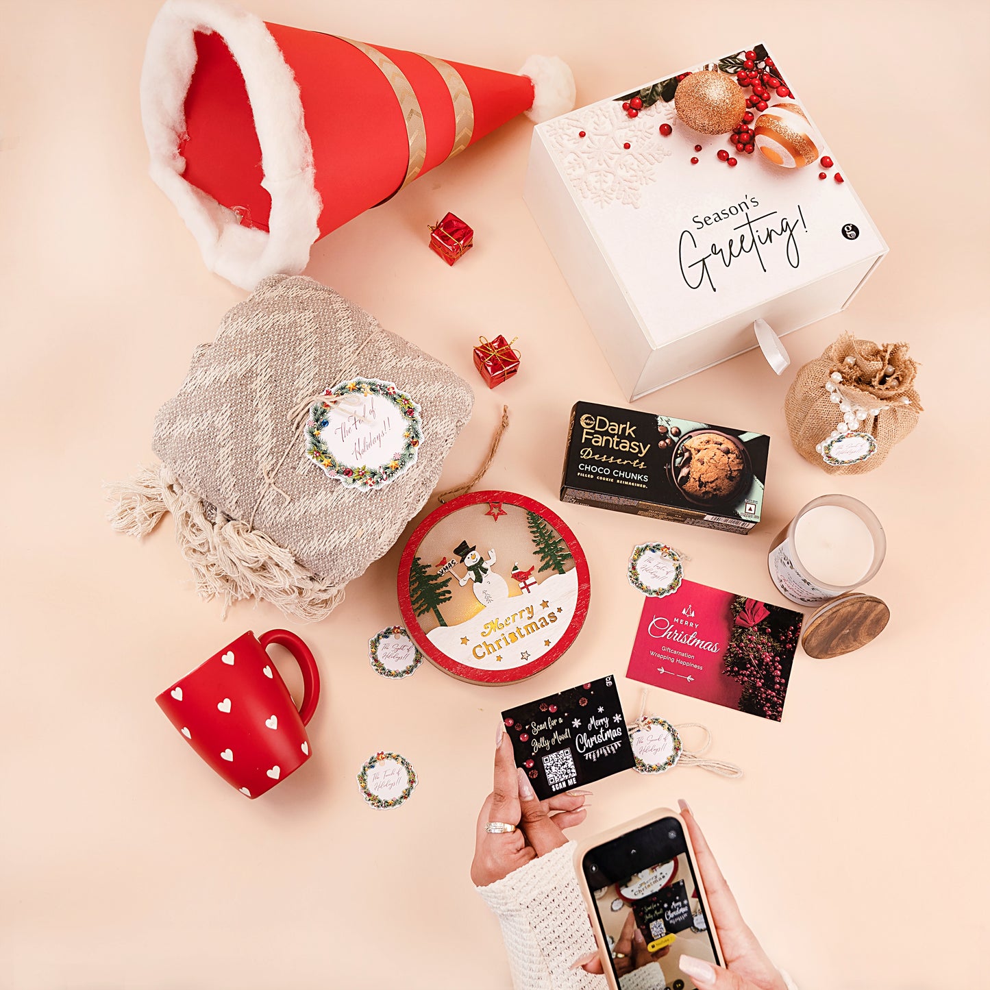 Christmas Theme Five Senses Gift Hamper