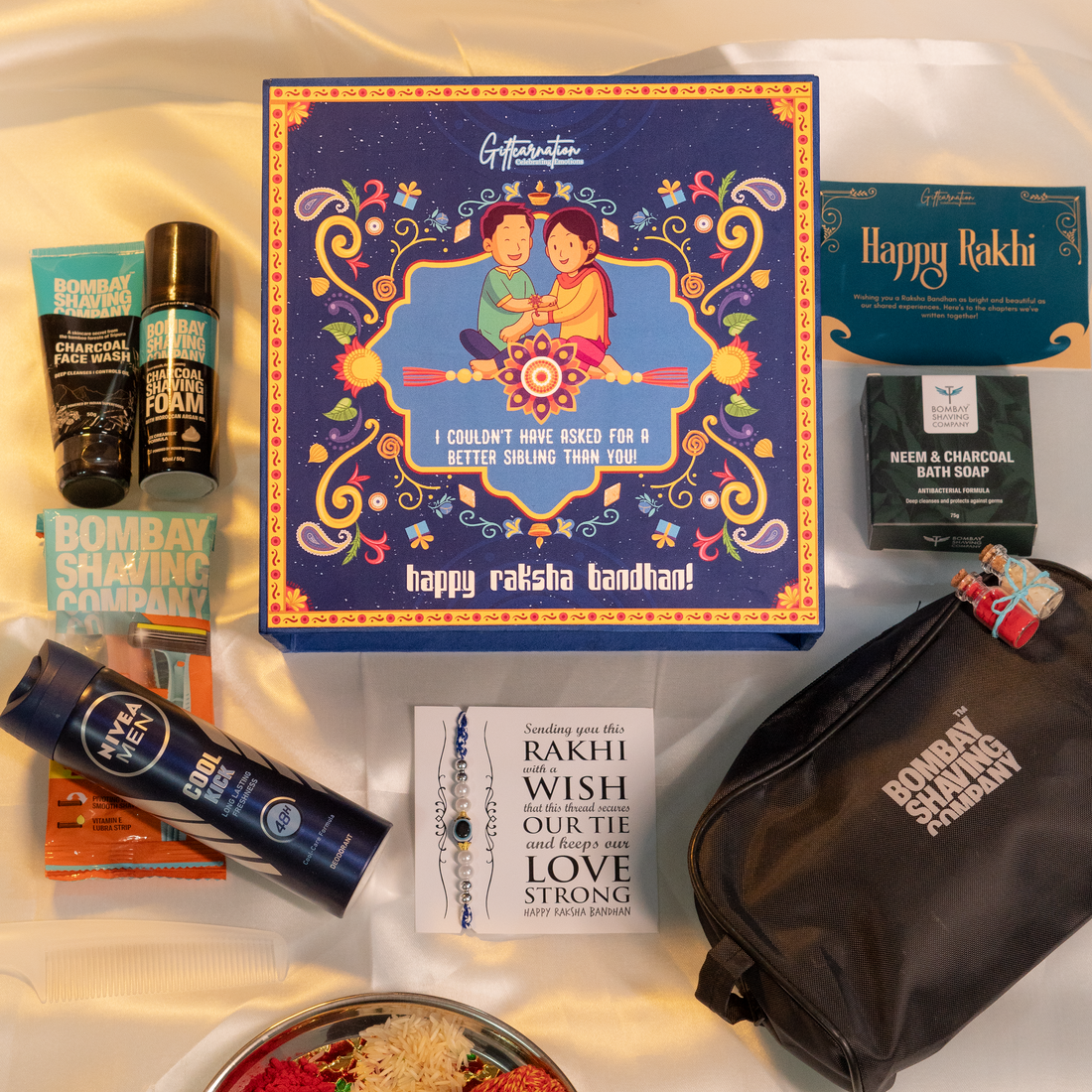 Rakhi Special Grooming Kit | Stylish Shaving Gift Set for Brothers