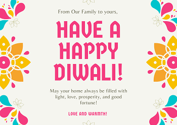 Diwali Greeting Card